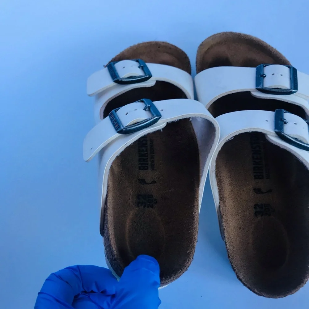 Birkenstock White Kids‎ Sandals